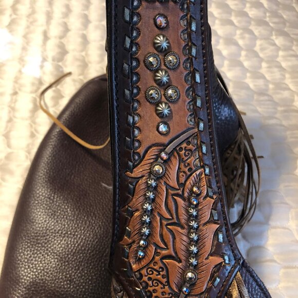 Heritage Brand Custom One-of-a-Kind Handcrafted Leather Bag – Exotic - Picture 6 of 9